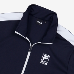 Fila Basic Track Top - Miesten Liivit - Laivastonsininen | FI-87687